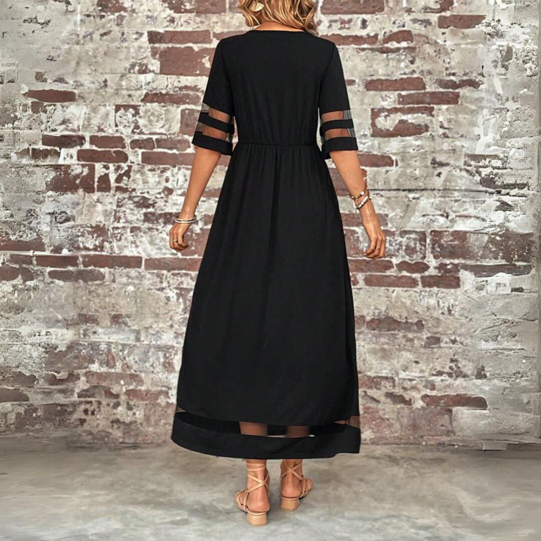 Antonia – Vestido Midi Favorecedor con Efecto Reductor de Vientre