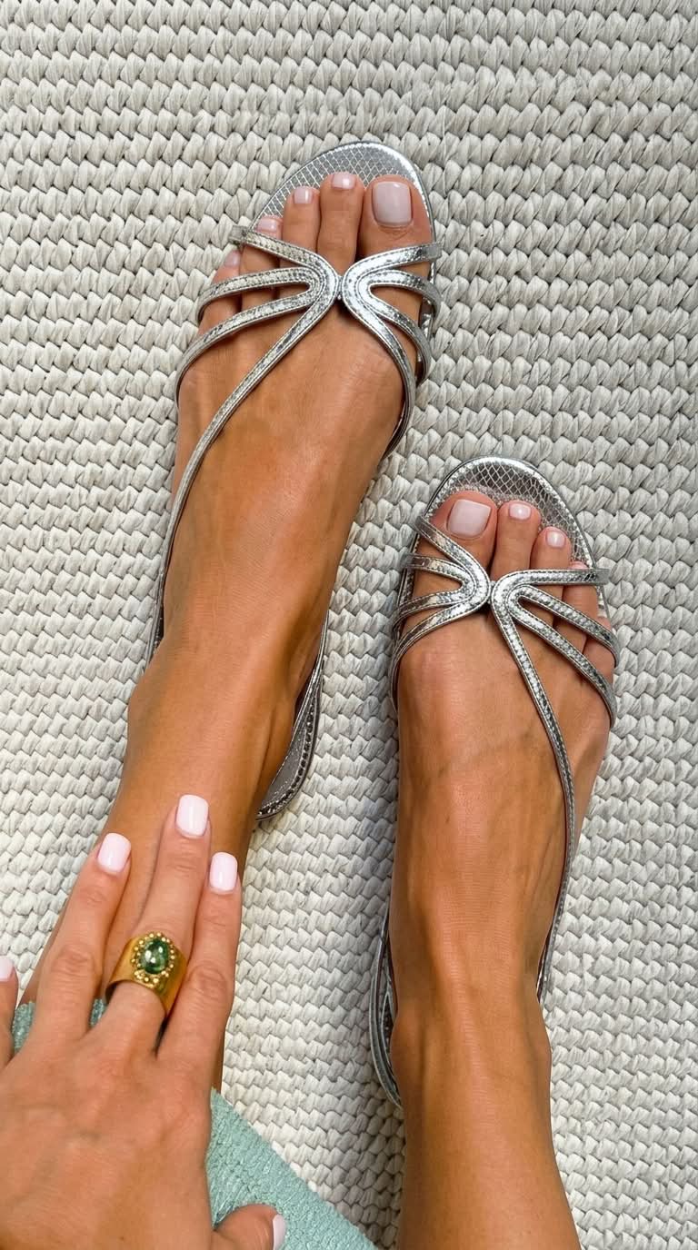 Sandalias Metalizadas: Elegancia y Comodidad en Cada Paso