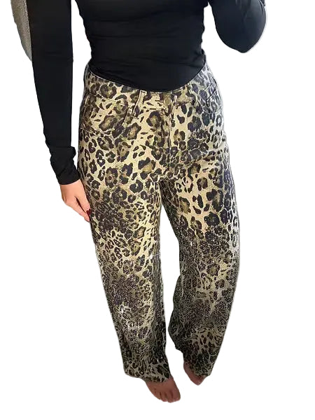 Pantalón Chic Safari Leopardo