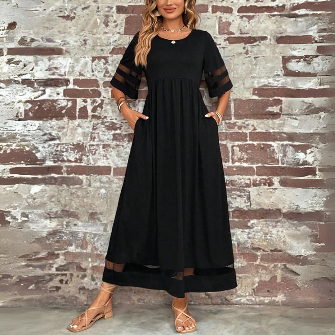 Antonia – Vestido Midi Favorecedor con Efecto Reductor de Vientre
