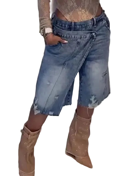 Greisy /Pantalón Skort Asimétrico