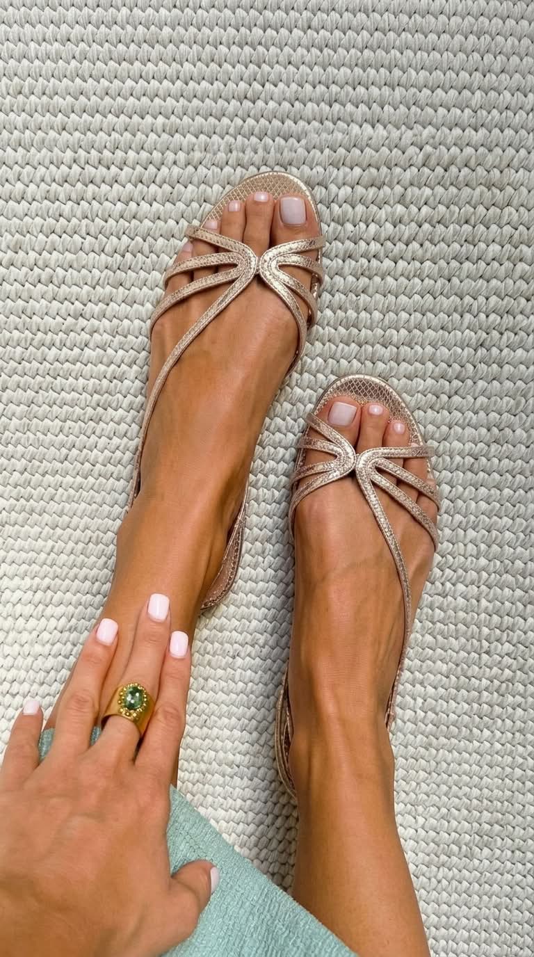 Sandalias Metalizadas: Elegancia y Comodidad en Cada Paso