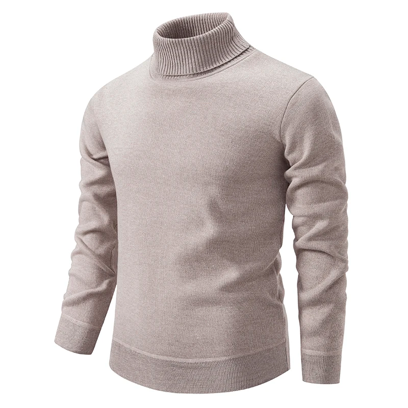 Jersey de Hombre de Cuello Alto en Punto | Ideal para Looks en Capas