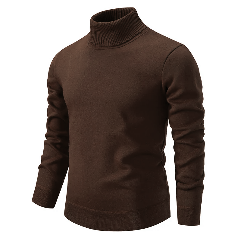 Jersey de Hombre de Cuello Alto en Punto | Ideal para Looks en Capas