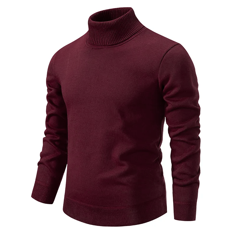 Jersey de Hombre de Cuello Alto en Punto | Ideal para Looks en Capas