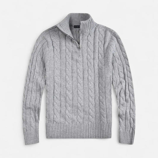Cárdigan de Hombre Abierto con Pespuntes | Ideal para Superponer