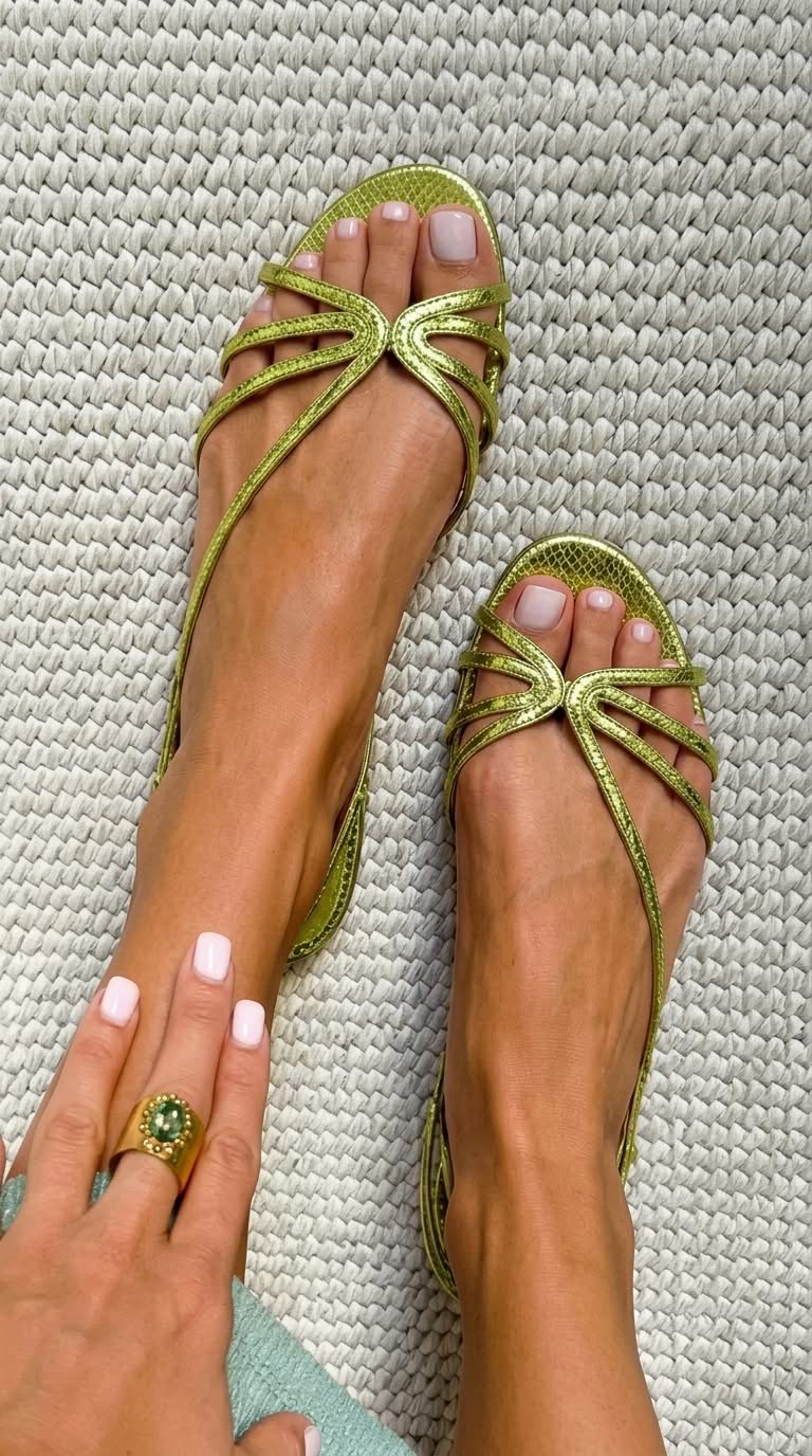 Sandalias Metalizadas: Elegancia y Comodidad en Cada Paso