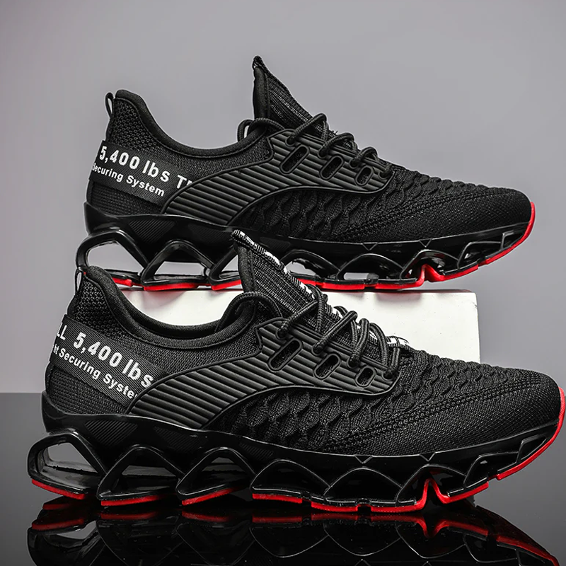 Zapatillas deportivas para hombre, detalle de la malla transpirable