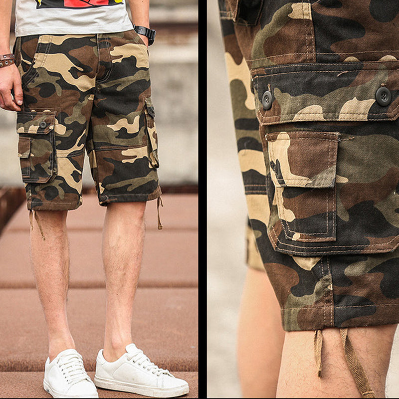 Short Cargo Camuflaje Hombre